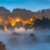 Mist, fog, insomnia, mgła, bezsenność, noc, night, landscape, krajobraz