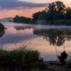 Mist, fog, insomnia, mgła, bezsenność, noc, night, landscape, krajobraz, wędkarz, fisherman, łowić ryby, fishing, dawn