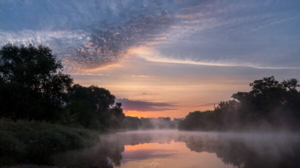 Mist, fog, insomnia, mgła, bezsenność, świt, wschód słońca, sunrise,, dawn, landscape, krajobraz